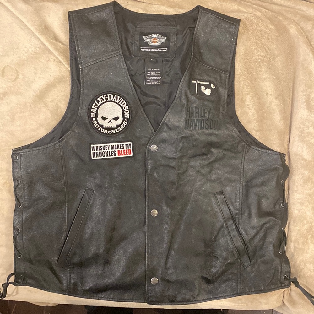 Harley Davidson - Leather vest